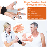 Finger Gripper Finger Exerciser Guitar Finger Exerciser 6 Resistant Levels Recovery Physical Tools Hand Strengthener for Patient
